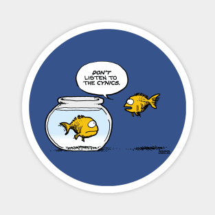 Cynical Fish Magnet